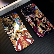 One Piece Cartoon Case for OPPO A18 A60 A3X A95 A93 A79 A53 A57 A58 A60 A38 A17 A16K A3s A5 A7 A9 A3