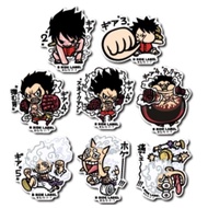 [Direct from Japan] B - SIDE LABEL Sticker ONEPIECE One Piece Luffy Gear Ver. Japan NEW
