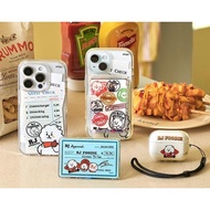 ELAGO BT21 RJ WELCOMING PARTY AIRPODS PRO 2 CLEAR MAG CASE RJ MAGSAFE CARD WALLET IPHONE 15 CASE