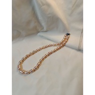 2hand Japanese pearl necklace set