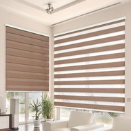 ┋Ready Stock AE Bidai Tingkap Modern Zebra Roller Blind Curtain Langsir Tirai ()top selling