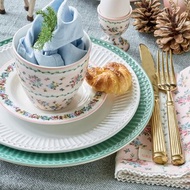 丹麥GreenGate Madison white 茶巾 / 蕾絲餐巾布