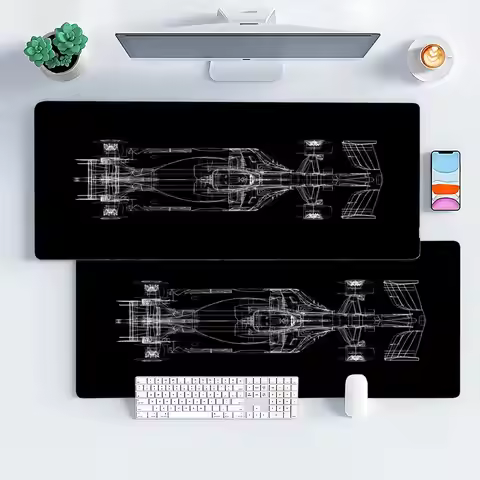 Formula F1 racing car Mouse Pad Large Computer Office Game Table Mats Rubber Anti-slip Gaming Keyboa