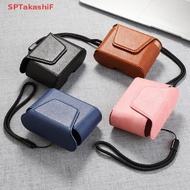(SPTakashiF) Fashion PU Leather Protective Case for Sony WF-1000XM3 Wireless Earbud Protective Skin Earphone Storage Bag Magnetic Protector Earphone Accessories
