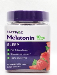 Kẹo ngủ ngon hỗ trợ giấc ngủ Natrol Gummies Melatonin của Mỹ
