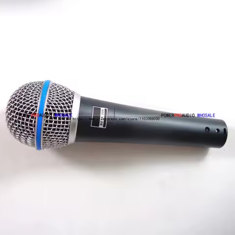 BETA58A Professional Handheld Switch Vocal Dynamic Microphone Mike For BETA 58A 58 Studio Singing Ho