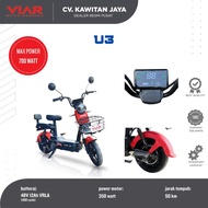 Sepeda listrik U1 VIAR - U3