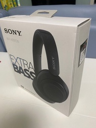 Sony 頭戴式無線藍牙耳機黑色WH-XB910N香港行貨