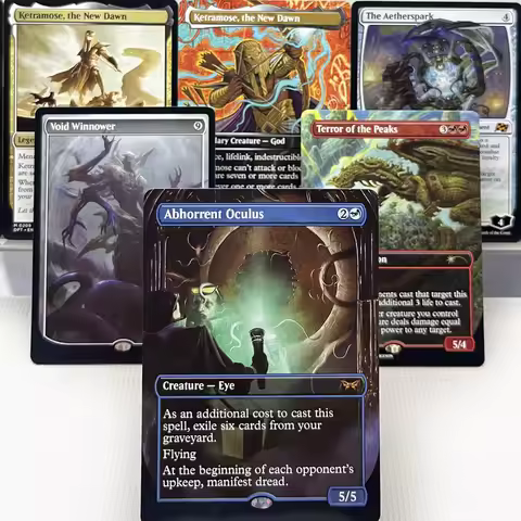 SCH DFT DSK INR FDN J25 DFT HOLO11-001 Tcg proxy magical cards home play Void Winnower Edgar Markov 