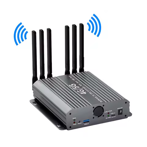XT-XINTE 5G 4G Module Modem USB 3.0 to NGFF M.2 Key-B Adapter 2 SIM Card Slot with 6 Antennas & Prot