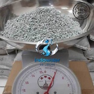 HIJAU Zeolite stone filter media 1kg - green zeolite water filter media - green zeolite stone - ziol