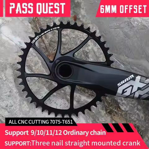 For SRAM Gx xx1 Eagle GXP Crankset 6mm Offset 46T Round MTB Narrow Wide Chainring 28T 30T 44T 42T 40