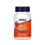 MK-7 Vitamin K-2 [100 mcg] 60 Veg Capsules (Now Foods)