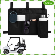 [Wishshopeeljj] Wheelchair Pouch Bag Storage Organizer Armrest Pouch Armrest Pocket Storage Bag Wheelchair Side Bag for Rollators