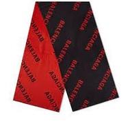Balenciaga Allover Logo Scarf 頸巾/圍巾