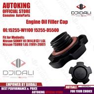 Engine Oil Filler Cap 15255-W1100 15255-D5500 for Nissan Sunny Tsuru N14 B13 1991-2007 Models Car En