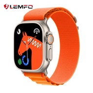 ZZOOI LEMFO Smart Watch Ultra Series 8 NFC Smartwatch Men Women Bluetooth Call IP68 Waterproof Wireless Charging 2 Inch HD Screen