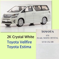 2K Paint Crystal White -Toyota Vellfire/ Toyota Estima