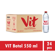 VIT Air Mineral DUS Gelas 200ml Botol 550ml Botol 1500ml (1 Dus)