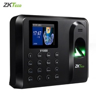 11💕 Entropy-Based Technology（ZKTeco）V1000Fingerprint Time Recorder Attendance Machine Device Employee Finger Sign-in to