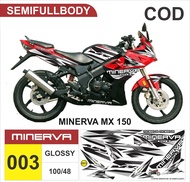 striping Minerva 150 MX decal Minerva 150 MX variasi Minerva 150 MX