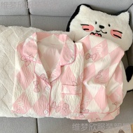 Miffy Plushie & Soft Cotton Women's Fall Pajamas - Trendy Home Wear Set