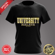 BAJU UNIVERSITI MALAYA US STYLE CUSTOMADE ROUND NECK T-SHIRT