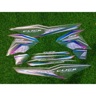 Latest Transparent Custom Rainbow Striping Sticker Vario 160 009
