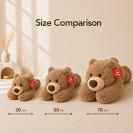 KIDOO Cute Plush Animal Bolster Pillow Long Hug Soft Toy Cute Sleeping Pillow Gift for Kids