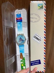 Watch Swatch New Gent SUOZ253 Quartz Silicone Quandrante Multicolor Bracelet