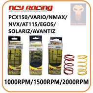 Motorcycle Accessories☇∈NCY RACING CVT RACING SPRING VARIO/AT115/EGO-S/EGOS/EGO AVANTIZ/SOLARIZ/NVX155/NMAX/PCX 1000/150