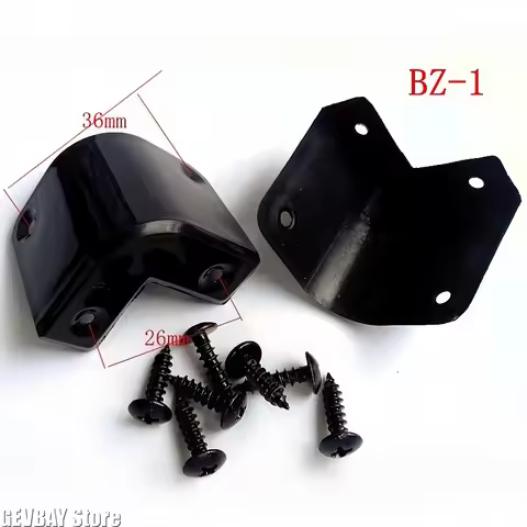 8Pcs/Set Plastic Guitar AMP Amplifier Cabinet Corner Protector Guard Bracket 4Front & 4Rear Corners