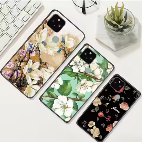 For Google Pixel 4A 5G Cases 3D Relief Emboss Silicone Cover For Google Pixel 4A 4G Phone Case Pixel