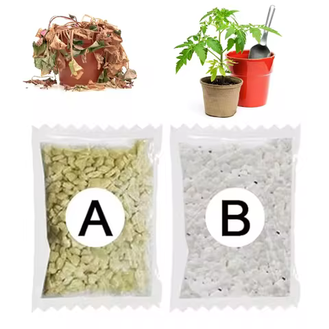 2PCS/Box General Hydroponic Nutrient Liquid A and B Fertilizer Solution Kit for Growing Plant Flower