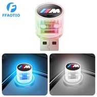 FFAOTIO For BMW M Car Atmosphere Light Wireless LED Night Light USB Rechargeable Ambient Light For BMW E46 E36 E90 E30 X1 G20 Z3 M3 E39 Z4 E60 X5 M4 118I F10 F30 IX3 M5 318I X3