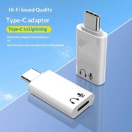 USB C To 8 Pin Adapter Type C To 8 Pin Audio Converter Headphone Earphones Converter For Phone Pad T