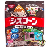 日清 - 朱古力粟米片 200gX2包 (9 種維他命 10 億乳酸菌配合)【平行進口】
