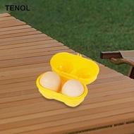 [TENOL] 2 Grid Egg Holder Refrigerator Egg Storage Protection Shockproof Eggs Box Eggs