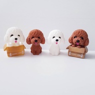 Doggy cake topper dog decoration poodle poddle birthday cake