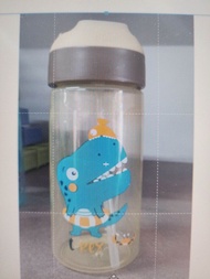EPLAS Kids Cartoon Water Bottle With Straw and Handle 550ML BPA Free EBSP-550PP/Eplas water bottle (