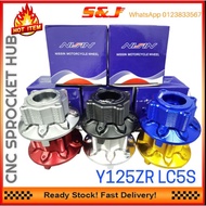 NISSIN Y15ZR LC5S Y125Z 125Z CNC SPROCKET HUB CNC HUB CNC PROTING Y15 Y15ZR Y16 Y16ZR MASUK RIM 125Z