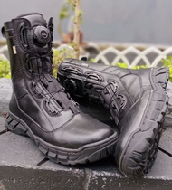 SEPATU PDL TALI PUTAR KULIT ASLLI WB