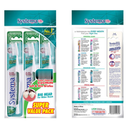 Systema Toothbrush Super Value Pack 3s