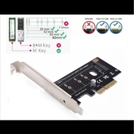 M2 NVME TO PCI X4 SSD ADAPTER CONVERTER
