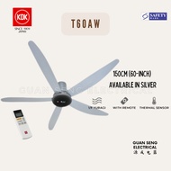 KDK T60AW DC Motor Ceiling Fan with Remote Control | Guan Seng Electrical