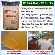 1kg EDTA 4 Muối - EDTA 99% Hạ phèn sắt kim loại nặng giải độc hóa chất ao nuôi tôm cá
