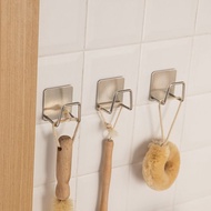 日本霜山 免鑽釘壁掛式不鏽鋼菜瓜布瀝水架-6入