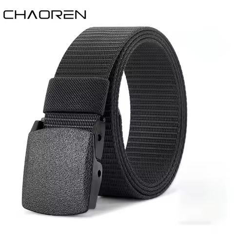 Automatic Buckle Nylon MEN'S Tactical Belts Men's Canvas Belts Premium Pants Belts Sports Belts Nylo