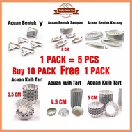 Egg Tart Mould / Acuan Aluminium Kuih Tart Mould / Biscuit Mould/ Acuan Kuih / Fruit Tart