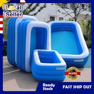 RETRO 3 Rings Swimming Pool Kids Baby Children Swim Pool Indoor Outdoor